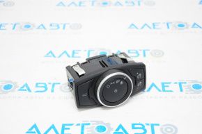 Headlight control Ford Escape MK3 17-19 without fog lights, with auto light, with electric trunk drive