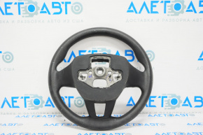 Steering wheel bare Ford Escape MK3 17-19 rest, rubber, black, without buttons