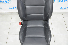 Driver's seat Infiniti QX30 17-19 without airbag, electric, leather black, worn