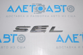 Emblem inscription SEL tailgate Ford Edge 15-18