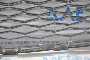 Lower grille front bumper Nissan Rogue 14-16 grille tears, cracks