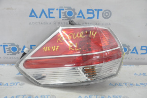 Light outer wing left Nissan Rogue 14-16 chip on glass