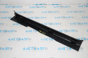 Door sill trim front right Toyota Prius 30 10-15 black,