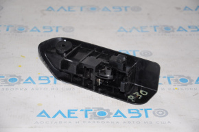 Gasoline filler flap opening handle interior Toyota Prius 30 10-15 black, type 2