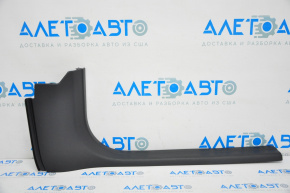 Door sill trim, front, right, Infiniti QX30 17-19, black, worn