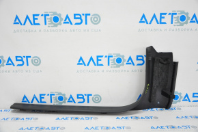 Door sill trim, front, right, Infiniti QX30 17-19, black, worn