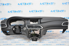Dashboard front panel without AIRBAG Infiniti QX30 17-19 base, black