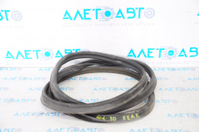 Rubber seal for the trunk door of the Infiniti QX30 17-19