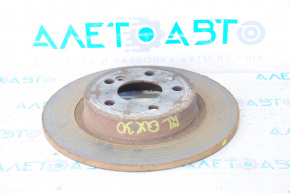 Infiniti QX30 17-19 295/10mm rear left brake disc, rusty
