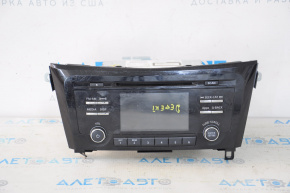 Radio tape recorder Nissan Rogue 14-16 S SV glass defect, broken mount