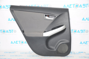 Door trim card rear left Toyota Prius 30 10-11 gray cloth, handle trim worn