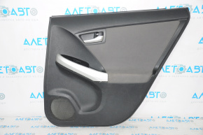 Door trim card rear right Toyota Prius 30 10-11 gray cloth, handle trim worn