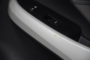Door trim card front right Toyota Prius 30 10-11 gray cloth, handle trim worn