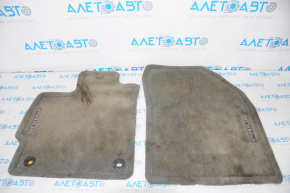 Set of mats Toyota Prius 30 10-11 cloth gray, for dry cleaning
