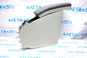 Armrest cup holder Toyota Prius 30 10-15 gray, black leather