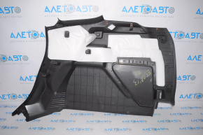 Left arch trim for Ford Escape MK3 2013-2018, black, without subwoofer