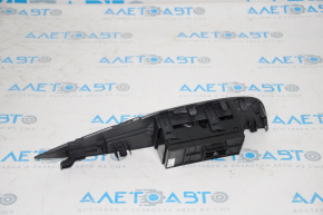 Nissan Rogue 14-20 front right window lift control, black, manual, with black trim