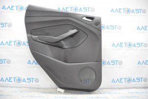 Door trim card rear left Ford Escape MK3 13-19 pre-rest black SEL under speaker