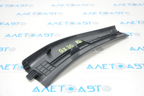 Infiniti QX30 17-19 rear left door sill plate, black