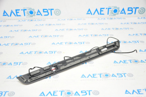 Door sill trim front right Infiniti QX30 17-19 with chrome, chip cut off, worn