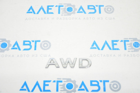Emblem inscription AWD tailgate Infiniti QX30 17-