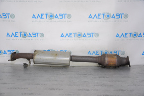Kia Optima 16" mid-section exhaust manifold with catalytic converter