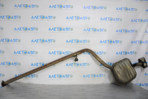 Muffler rear part with barrel Kia Optima 16-20 dents