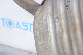 Muffler rear part with barrel Kia Optima 16-20 dents
