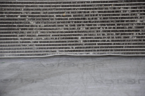 Air conditioning radiator condenser Kia Optima 16-18 dented bottom