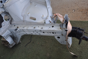 Front left quarter with center pillar Nissan Rogue 14-20 white