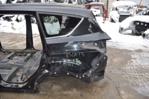 Quarter wing rear left Ford Escape MK3 13-19 black on the body, dented, bumps