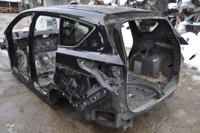 Quarter wing rear left Ford Escape MK3 13-19 black on the body, dented, bumps