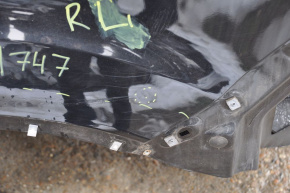 Quarter wing rear left Ford Escape MK3 13-19 black on the body, dented, bumps