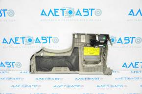 Dashboard trim driver's knees Kia Optima 16-18 gray