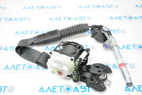 Driver's seat belt with tensioner Kia Optima 16-20 black