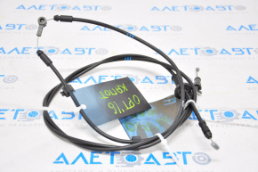 Hood release cable Kia Optima 16-20 2 parts