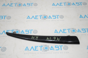 Upper right radiator grille molding Mazda 6 13-17 black