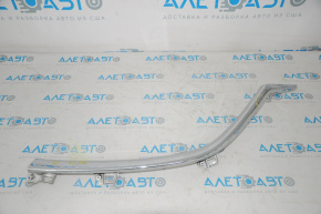 Lower left radiator grille molding Mazda 6 13-17 chrome, for halogen and xenon, scratch, chrome swelled