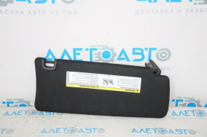 Left visor Dodge Dart 13-16 black