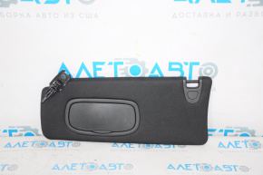 Left visor Dodge Dart 13-16 black