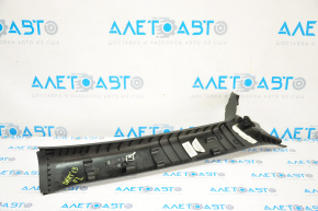 Front pillar trim, left, Dodge Dart 13-16, black