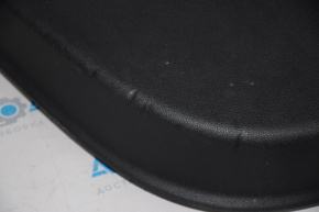 Door trim card front left Dodge Dart 13-14 black with gray insert, under the gas tank flap opening button, scuffs