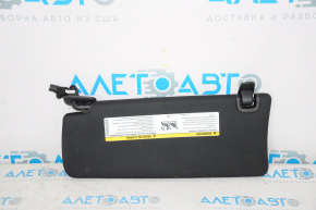 Right visor Dodge Dart 13-16 black