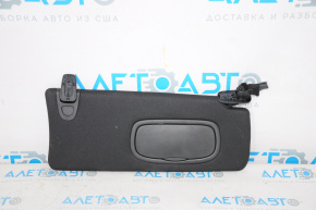 Right visor Dodge Dart 13-16 black