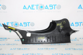 Door sill trim rear left Dodge Dart 13-16 black scuffs, worn