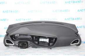 Torpedo front panel without AIRBAG Dodge Dart 13-16 black, pokes