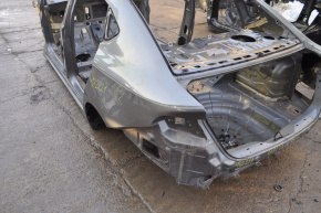 Quarter wing rear left Dodge Dart 13-16 gray on the body, bump, dented threshold below