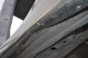 Quarter wing rear left Dodge Dart 13-16 gray on the body, bump, dented threshold below