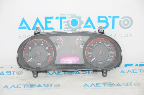 Dodge Dart 13-13 instrument cluster small display 119k, broken mount