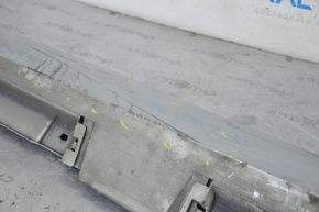 Left threshold Toyota Camry v55 15-17 usa silver, tears, dented edge, scratches